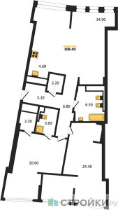 Планировка квартиры, ID 326986