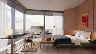 Спальня ЖК «Сapital towers»