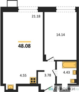 Планировка квартиры, ID 494002