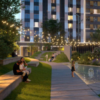 Придомовая территория ЖК “Дюна”