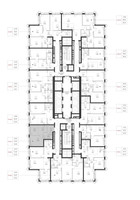 Планировка однокомнатной(квартира) площадью 34.9 квадратных метров в “ЖК SET (Сет)”