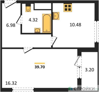 Планировка квартиры, ID 147409