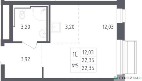 Планировка квартиры, ID 299056