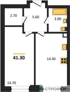 Планировка квартиры, ID 533114