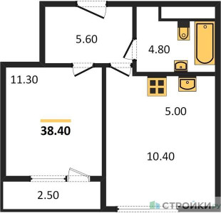 Планировка квартиры, ID 115655
