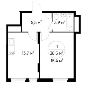 Планировка квартиры, ID 471714