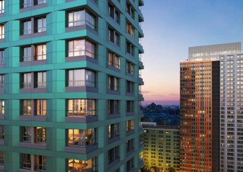 Планировка однокомнатной(квартира) площадью 62.4 квадратных метров в ЖК “ЖК Яркий квартал Инджой”