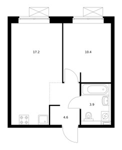 Планировка квартиры, ID 172438