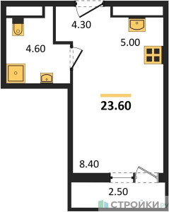 Планировка квартиры, ID 115758