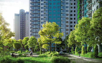 Территория ЖК «Южное Видное»