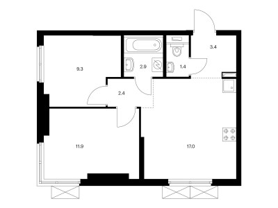 Планировка квартиры, ID 249267