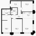 Планировка квартиры 4+ комнат (Квартиры)94.6
