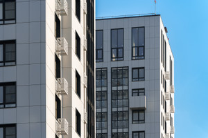 Фасад и окна в ЖК "Self"