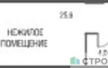 Планировка студии(квартира) площадью 29.8 квадратных метров в “ЖК Резиденции Архитекторов”