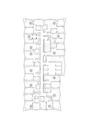 Планировка однокомнатной(квартира) площадью 48.21 квадратных метров в ЖК “УНО Горбунова”