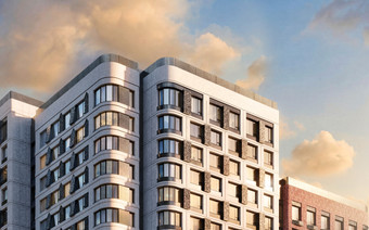 Остекление и фасад в ЖК "Символ"