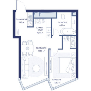 Планировка квартиры, ID 453893
