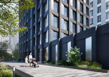 Планировка трехкомнатной(квартира) площадью 85.8 квадратных метров в ЖК “ЖК Dialog”