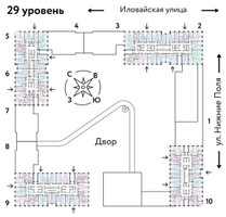 Планировка трехкомнатной(квартира) площадью 52.6 квадратных метров в “ЖК Страна Заречная”