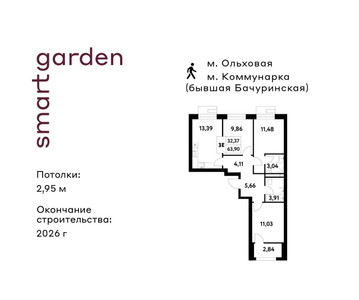 Планировка квартиры, ID 483380