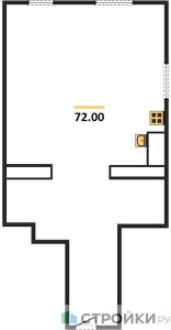 Планировка квартиры, ID 167974