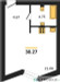 Планировка студии(апартаменты) площадью 30.27 квадратных метров в “ЖК Insider (Инсайдер)”