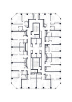 Планировка студии(квартира) площадью 39.4 квадратных метров в “ЖК 1-й Нагатинский (Первый Нагатинский)”