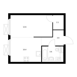 Планировка квартиры, ID 166981