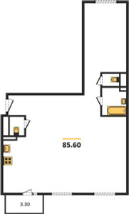 Планировка квартиры, ID 120053