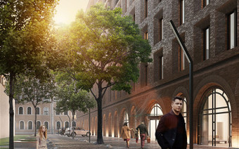 Придомовая территория ЖК "Софийский"