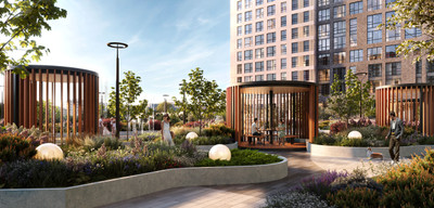 Планировка студии(квартира) площадью 29.7 квадратных метров в ЖК “MYPRIORITY Нижегородская”