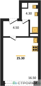 Планировка квартиры, ID 444527