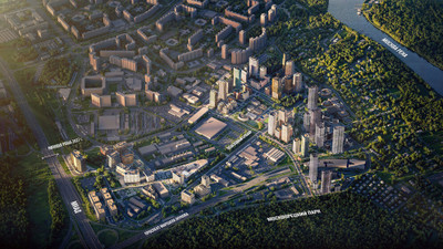 Планировка однокомнатной(квартира) площадью 34.1 квадратных метров в ЖК “ЖК Строгино 360”