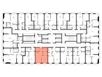 Планировка однокомнатной(квартира) площадью 37.4 квадратных метров в ЖК “ЖК 2-й Иртышский”