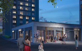 Территория ЖК “Вязёмы Парк”