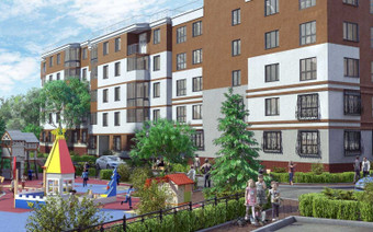 детская площадка ЖК Малина