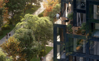 Озеленение в м