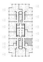Планировка однокомнатной(квартира) площадью 34.9 квадратных метров в “ЖК SET (Сет)”