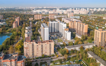 Вид с высоты жк Влюберцы