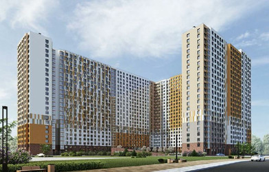 Планировка трехкомнатной(квартира) площадью 58.78 квадратных метров в ЖК “ЖК Ильинойс”