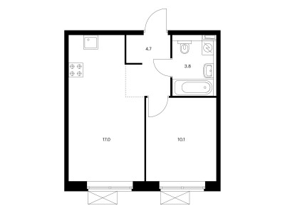 Планировка квартиры, ID 134772