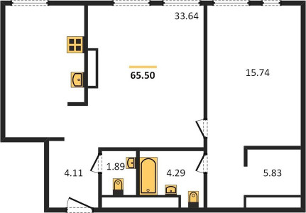 Планировка квартиры, ID 206915