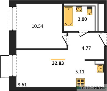 Планировка квартиры, ID 226716