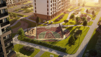 Планировка студии(квартира) площадью 23.9 квадратных метров в ЖК “ЖК VESNA (Весна)”