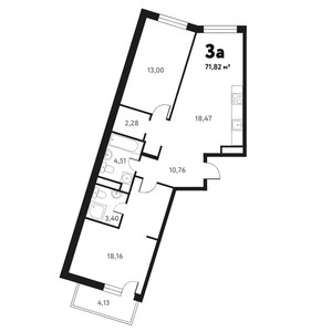 Планировка квартиры, ID 317154