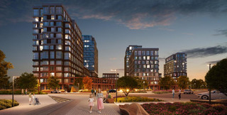 ЖК “Wow” в вечернее время