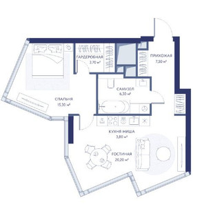 Планировка квартиры, ID 453899