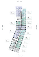 Планировка двухкомнатной(квартира) площадью 96.2 квадратных метров в “СберСити в Рублево-Архангельском”