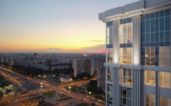 вид из окна ЖК Fresh