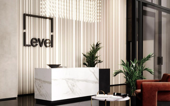 Лобби в ЖК “Level Селигерская”
